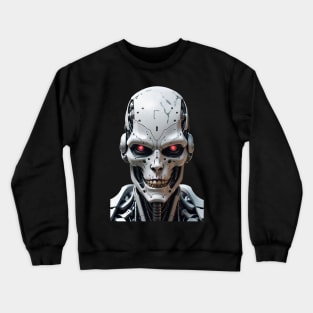 Killer Cyborg Head Crewneck Sweatshirt